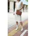 thumbnail image 3 of Maribel Vegan Leather Womens 3-in-1 Crossbody Bag by Mia K, 3 of 13