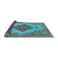 thumbnail image 2 of Ahgly Company Indoor Rectangle Persian Light Blue Traditional Area Rugs, 7' x 10', 2 of 4