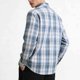 thumbnail image 4 of Mens Casual de Manga Corta Botón Abajo Camisas de Manga Larga a Damas Bolsillo Tee Cuello Turndown, 4 of 8