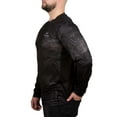 thumbnail image 2 of Realtree Wav3 Black Men's Long Sleeve Performance Fishing Tee, 2 of 4