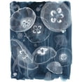 thumbnail image 2 of Popp, Grace 26x32 White Modern Wood Framed Museum Art Print Titled - Moon Jellies II, 2 of 4
