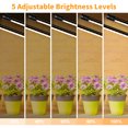 thumbnail image 2 of Dual Head LED Grow Light Full Spectrum White Light 4/8/12H Timer 5 Brightness Leves Clip, 2 of 8