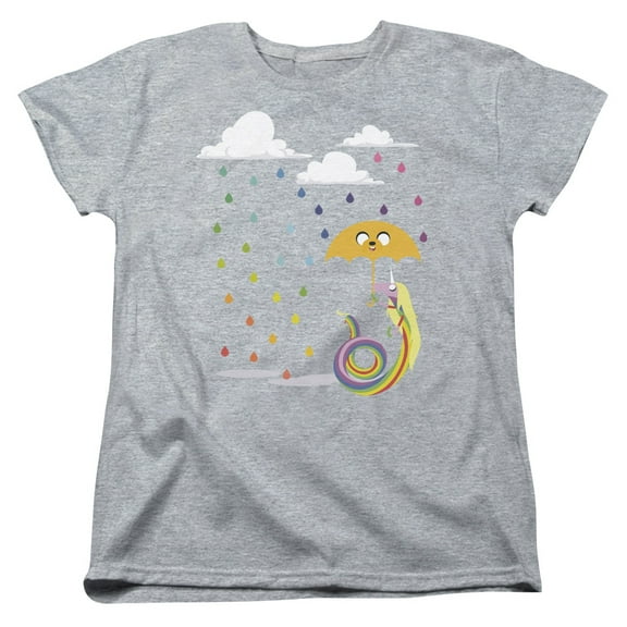 Adventure Time - Lady In The Rain - Women's Short Sleeve Shirt - X-Large