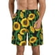 thumbnail image 1 of Balery Sunflower 1 Traje de Baño Estilo Hawaiano para Hombre, Shorts de Secado Rápido con Bolsillos-Medium, 1 of 6