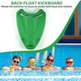 thumbnail image 5 of Green Swim Board EVA Back Float Kickboard Safe Training Aid Plate Surf Water for Adult Children Swim Pool Accessories, 5 of 5