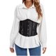 thumbnail image 4 of Fajas Herrnalise para mujer, corsés de talla grande para bustier, lencería para festivales, disfraces, tops, ropa interior gótica erógena, regalos negros para el Día de la Madre., 4 of 8