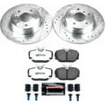 thumbnail image 3 of PowerStop Rear Z36 Truck & Tow Carbon-Fiber Ceramic Brake Pad and Drilled and Slotted Rotor Kit Fits: LAND ROVER Select Models K6152-36, 3 of 9