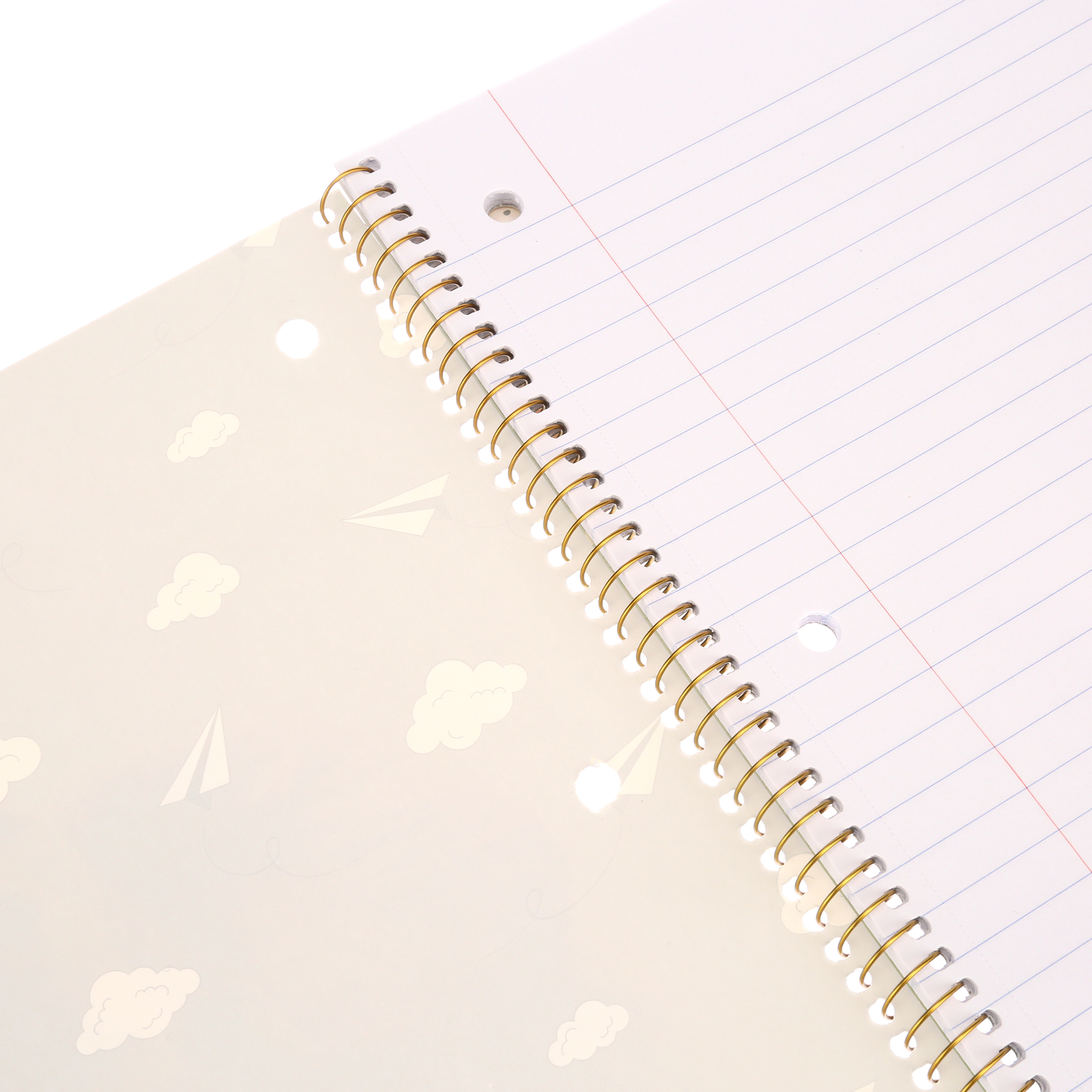 U Style Dog Days 1 Subject Notebook, 80 Sheets, Wide Rule, Dachshund
