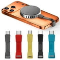 thumbnail image 2 of SharkTRUE Ultra-Short 240W PD3.1 Type-C Cable: 8K Video, 80Gbps Data, Right-Angle Design, 2 of 8