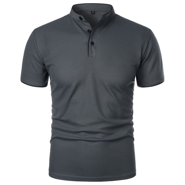 pstuiky Camisa de manga corta para hombre, Camiseta de manga corta para hombre, camiseta grande, camiseta deportiva de color liso, camiseta de manga corta con cuello redondo. ropa de hombre m