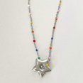thumbnail image 5 of Gargantilla con dijes, joyería de moda para el cuello, colgante de estrella, collar para clavícula, regalo para damas --- Código de modelo 23782, 5 of 5