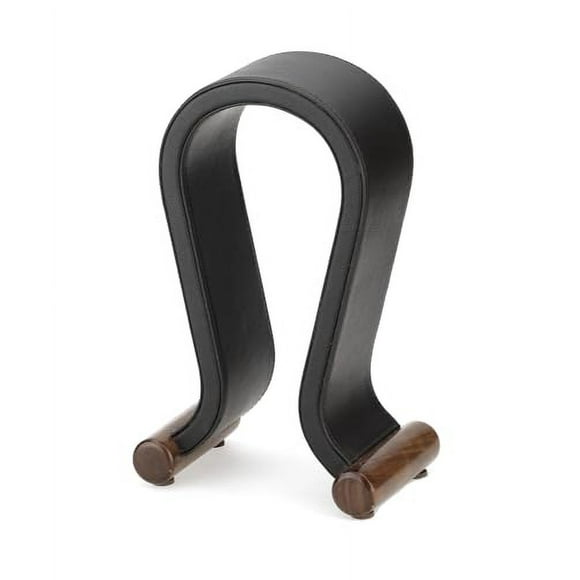 ONEGenug Soporte de madera para auriculares, soporte universal para colgar auriculares para juegos y auriculares de estudio DJ, estante para auriculares de escritorio para todos los tamaños de auricul