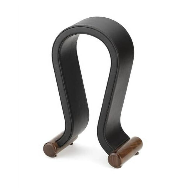 ONEGenug Soporte de madera para auriculares, soporte universal para colgar auriculares para juegos y auriculares de estudio DJ, estante para auriculares de escritorio para todos los tamaños de auricul