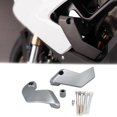 thumbnail image 3 of Almohadilla de choque del motor Sharpla para motocicleta Resistencia a los arañazos Alto rendimiento Fácil Plata, 3 of 8