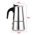 thumbnail image 3 of Yosoo Stainless Steel Percolator Moka Pot Espresso Coffee Maker Stove Home Office Use, Stainless Steel Coffee Maker, Coffee Maker Stove, 3 of 3