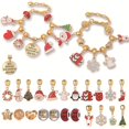 thumbnail image 3 of Calendario de Adviento de Navidad para niñas, 24 piezas, joyería artesanal, pulsera, colgantes, conjunto de caja, regalos de Navidad, decoraciones de Noel, 2024, 3 of 4