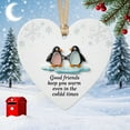 thumbnail image 5 of Adorno de corazón con animales y amistad Una forma significativa de expresar «mi persona» Amistad eterna Colgante acrílico 2D con forma de corazón, 5 of 5
