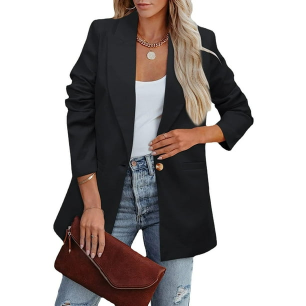 Pntutb moda mujer Casual bolsillos manga larga Casual sólido abrigo cárdigan blusa Pntutb Pntutb-2701