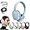 Blue, variant on Echosilence X Headphones, Inallseason Headphones, Memory Foam Ear Cups, Beats Over Ear Headphones, Head Phones Over The Ears, for Travel, Home Office, Sport, Game, Gym (Pink)