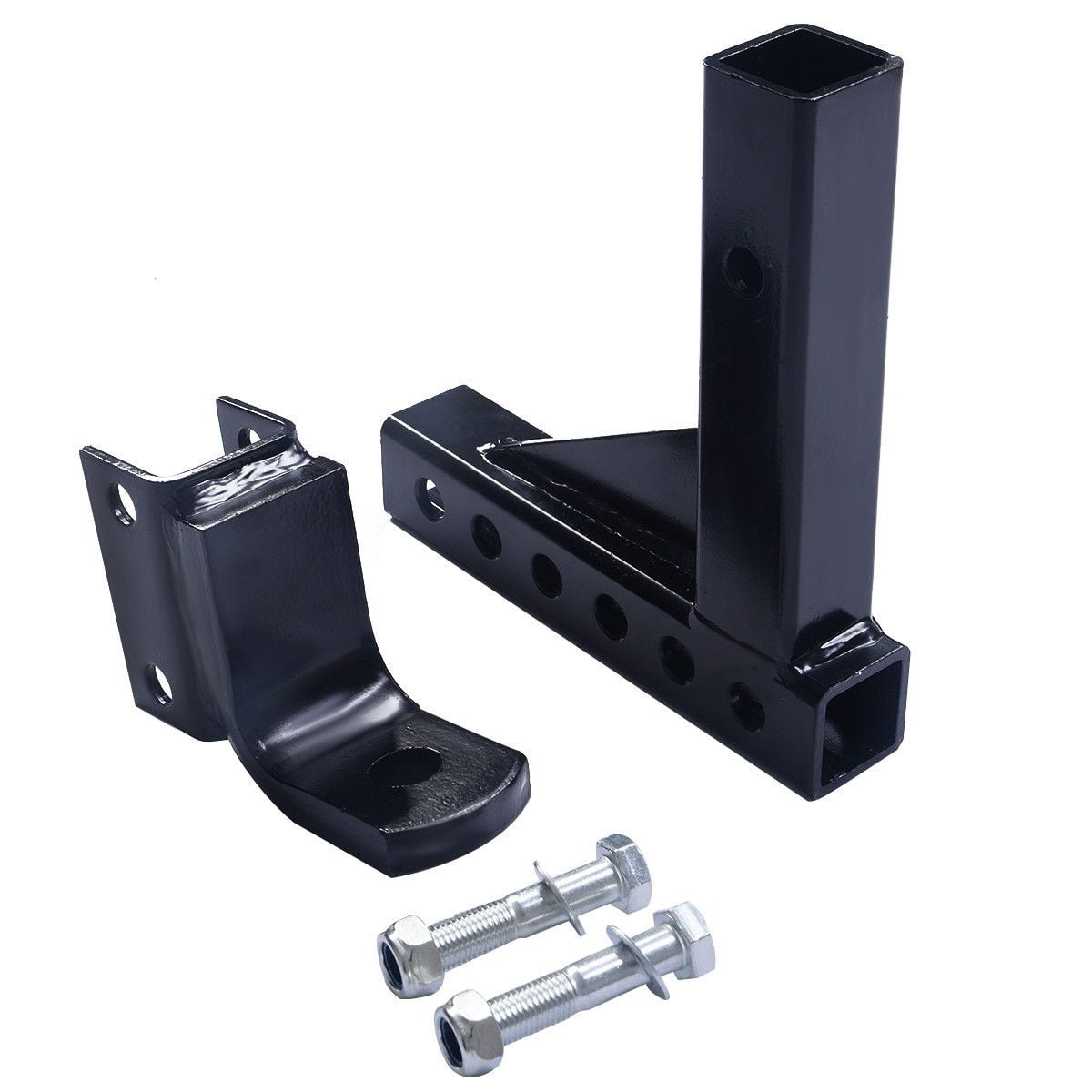 Details about   Adjustable 2" Drop Hitch for 2" Receiver Trailer Ball Mount 2" Ball Rise 6000LBS 