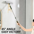 thumbnail image 4 of HLONK Window Squeegee Multipurpose Window Cleaning Tool with 57/89 Inch Extension Pole Detachable Scrubber Flexible Window Cleaning Tool 5knots, 4 of 10