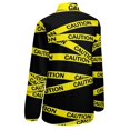 thumbnail image 5 of Caution Tape Long Sleeve Blouse Woman Streetwear Casual Shirts Summer Oversize Woman Streetwear Clothing Birthday Present, 5 of 7