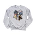 thumbnail image 4 of Honor the Brave Sweatshirt for Women, Teens & Girls Patriotic Coquette Bow Pullover Gray Sweatshirt Youth XS, 4 of 5