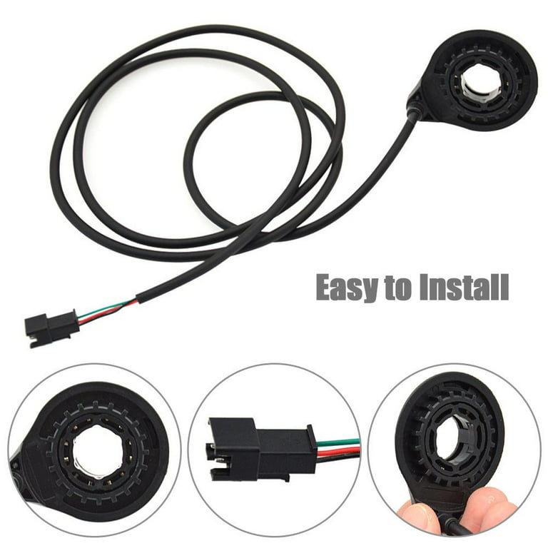 Easy to Install Speed Sensor Parts Ebike Cycling Accessories PAS System 12  Magnets Electric Bicycle Pedal Assistant Sensor