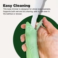 thumbnail image 5 of Professional Body Hair Trimmer for Men and Women - IPX6 Waterproof, Replaceable Ceramic Blade Groomer for Groin and Body, Electric Ball Shaver and Bikini Trimmer, 5 of 5