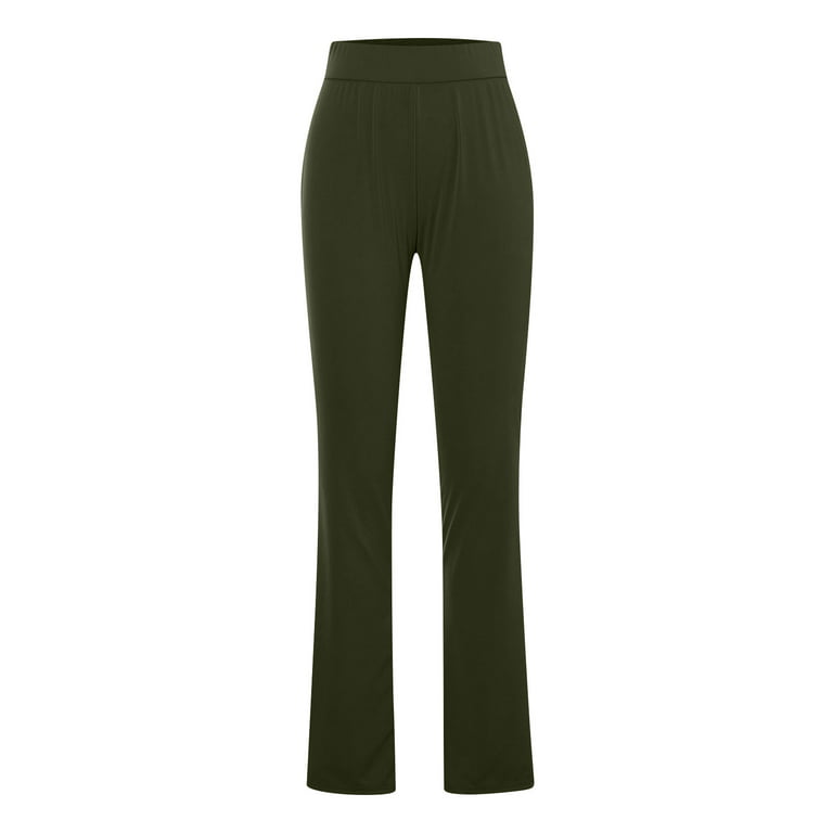 Kiplyki Wholesale Leggings for Women Slim High Elastic Waist Solid Color  Sports Yoga Flare Pants 