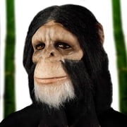 Trick Or Treat Studios Chimpanzee Costume Half Face Mask Adult One Size Unisex