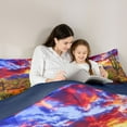 thumbnail image 5 of Homewish Colorful Natural Scenery Bedding Comforter Set,Tropical Desert Cactus Twin Comforter Sets,Rustic Western Cowboy Bedding Set For Adults,Breathable Home Decor Reversible,2-Piece, 5 of 8
