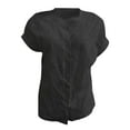 thumbnail image 4 of Women'S Clothing, Tops for Women Trendy, Stylish Women's V Neck Blouse with Lace Detailing Elegant Long Sleeve Top for Casual and Wear, 4 of 4