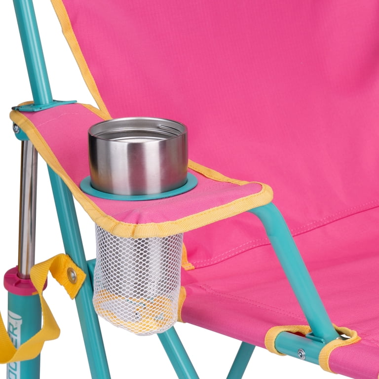 GCI Outdoor Kickback Rocker Foldable Rocking Camp Chair, Summer