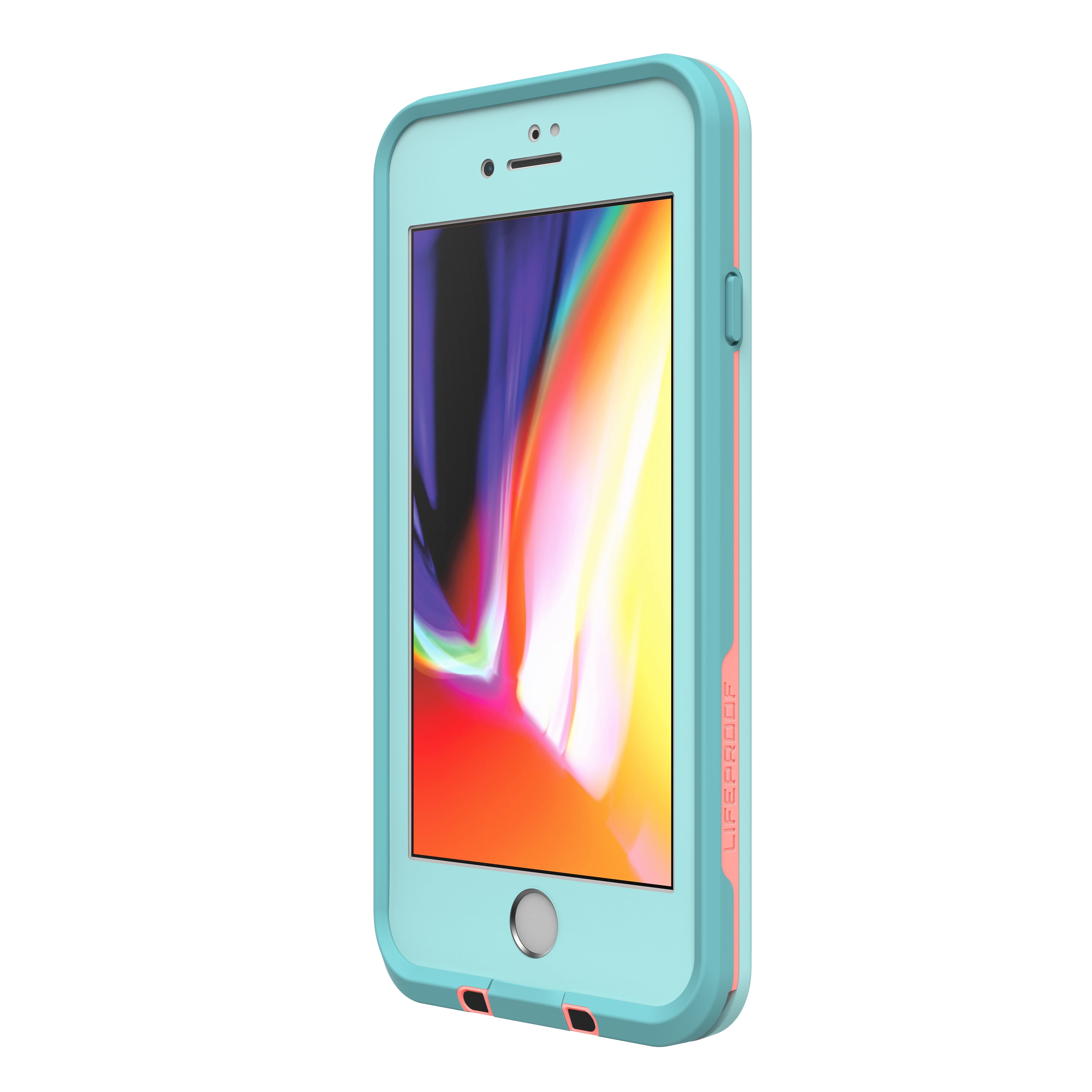LifeProof FRE Series Phone Case for Apple iPhone SE (2nd Gen), iPhone 8, iPhone 7 - Blue