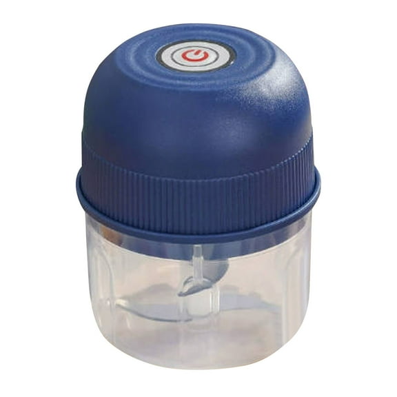 SNPOSN Handheld Cordless Electric Food Chopper Blue