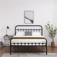 thumbnail image 3 of Queen Size Metal Platform Bed Frame, No Spring Box Needed, 3 of 7