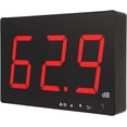 thumbnail image 1 of Decibelímetro 30-130dB, para Colgar en la Pared Sonómetro Medidor de Ruido con Alarma para Oficina, Estudio, Fábrica, Aula, Pantalla LCD de 9.6 Pulgadas, Alimentación USB, 1 of 3