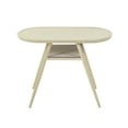 thumbnail image 3 of Furniture of America Tropaz Aluminum 3-Piece Patio Bistro Set, Natural, 3 of 5