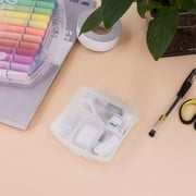 Mini Office Supply Kits – Includes Mini Stapler,Scissors, Staple Remover, Staples, Tape Dispenser (White)