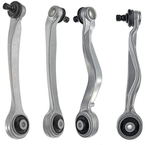 A-Premium Control Arm and Ball Joint Assembly Compatible with Audi A4 A4 Quattro A6 A8 Volkswagen Passat 1997-2006 Front Left and Right Upper 4-PC