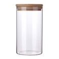 thumbnail image 2 of CNKOO Bouteille de Rangement de Cuisine en Verre Transparent avec Couvercle, 2 of 2