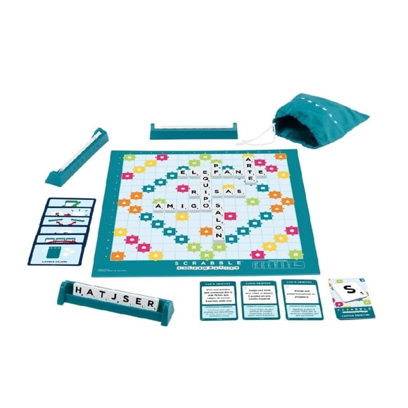 Juego de Mesa Scrabble 2 en 1 Colaborativo