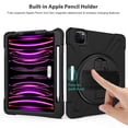 thumbnail image 2 of Funda ProCase para iPad Pro 12,9" (6.ª, 5.ª, 4.ª generación), color negro, 2 of 8