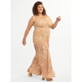 thumbnail image 3 of Jessica Simpson Women's and Women's Plus Jolie Tiered Jumpsuit, Sizes XS-4X, 3 of 7