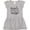AC-Heather Grey, variant on Inktastic Papa's Little Girl with Hearts Flower and Butterfly Girls Toddler Dress