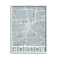 thumbnail image 3 of Stupell Industries Houston Texas Street Outline Southern Transportation Grid Blue, 24 x 30, Design by Daphne Polselli, 3 of 5