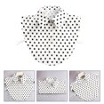 thumbnail image 2 of Miangastore Chic Faux Shirt Collar White Polyester Cotton 1Set 12X14.5In, 2 of 8