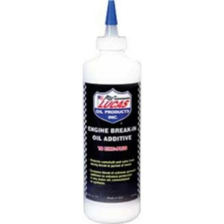 Lucas Oil Products 10063 Engine Break-In Oil Additive - Plus (Best Zinc Additive For Old Motors)