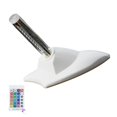 thumbnail image 1 of Car Roof Shark Fin Antenna Solar Warning Light Anti-Rear-End with Remote Co, 1 of 1
